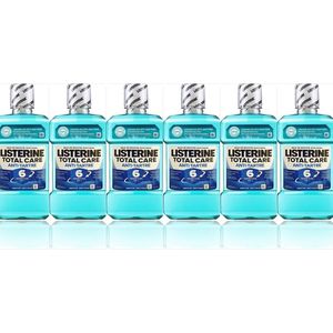 Listerine Total Care Anti Tandsteen 6 in 1 -  XL Formaat - 6 x 600 ml