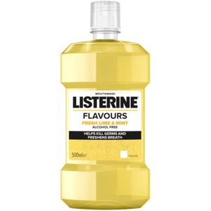 Listerine - Fresh Lime & Mint - Mondwater - 500 ml