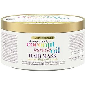OGX - Coconut Miracle Oil - Haarmasker - Beschadigd Haar - Haarverzorging