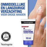 Neutrogena Geconcentreerde handcrème (50 ml), rustgevende vochtinbrengende crème met 40% glycerine + vitamine E bij extreem droge, gebarsten handen