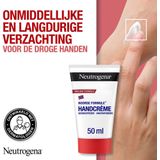 Neutrogena handcrème Noorse formule, geconcentreerd en ongeparfumeerd, dermatologisch getest, 40 % glycerine en vitamine E, geschikt voor de gevoelige huid, 6 x 50 ml