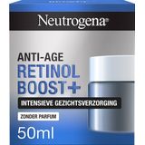Neutrogena® Anti-Ageing Retinol Boost+, intensieve gezichtsverzorging met zuivere Retinol, parfumvrij, 50 ml