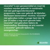 Nicorette Suikervrije Zuigtabletten Freshmint, nicotinevervanger, 4 mg, Stoppen met roken - 1 x 80 stuks