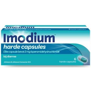 Imodium Capsules 2mg - 1 x 6 stuks