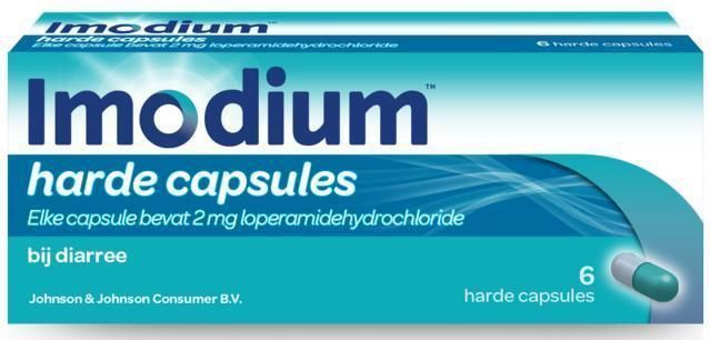 Imodium Capsules 2mg - 1 x 6 stuks