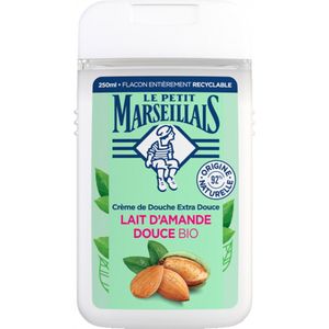 Le Petit Marseillais - Extra Zachte Douchecrème - Biologische Zoete Amandelmelk - Fles 250 ml