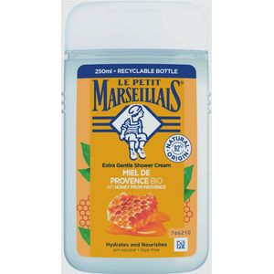 Le Petit Marseillais Extra Gentle Hydraterende Douchemiddel Met Bio Honing Extract - 250 ml