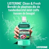 Listerine Mondwater Clean & Fresh zonder Alcohol 500 ml