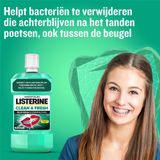 Listerine Mondwater Clean & Fresh zonder Alcohol 500 ml