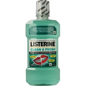 Listerine Mondwater Clean & Fresh zonder Alcohol 500 ml