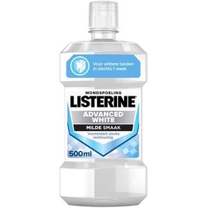 Listerine Mondwater Advanced White Mild 500 ml