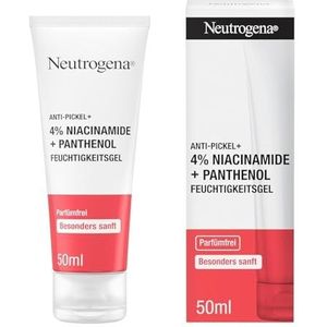 Neutrogena - Anti-Puistjes+ - Vochtinbrengende Gel - 4% Niacinamide - 25% Korting