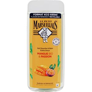 Le Petit Marseillais Extra Gentle Bath & Shower Gel Organic Mango & Passion 650 ml
