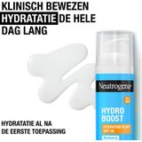 Neutrogena Hydro Boost Hydrating Fluid SPF 50 met Hyaluronzuur, Hydrateert en Beschermt, Parfumvrij, 50ml