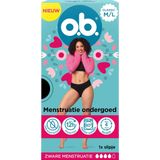 o.b. herbruikbaar menstruatieondergoed - voor vrouwen - maat M/L - 1 stuk
