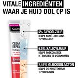 Neutrogena - Clear & Defend+ Peeling Serum - 30ml - Parfumvrij