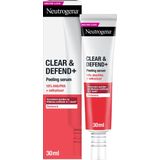 Neutrogena - Clear & Defend+ Peeling Serum - 30ml - Parfumvrij