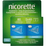 Nicorette - Freshmint - Zuigtabletten - 4mg - 80 Stuks