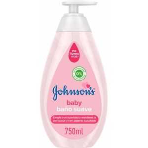 Johnson's Baby Zacht bad, zachte en delicate vloeibare zeep voor dagelijks gebruik voor de gevoelige huid, 3 x 750 ml