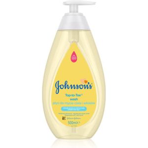 Johnson's® Top-to-Toe reinigingsgel voor lichaam en haar voor Kinderen vanaf Geboorte 500 ml