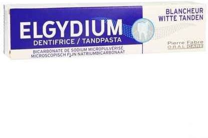 Elgydium - Witte Tanden - Tandpasta - 75ml - Natriumbicarbonaat