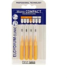 Elgydium Clinic Mono compact oranje 4 stuks