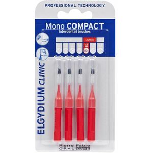 Tandenborstel - Tweekleurige Haartjes - Wit/Zwart - Flexibele Steel