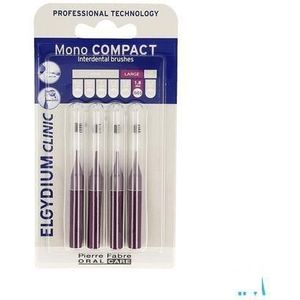 Tandenborstel - Tweekleurige Haartjes - Wit/Zwart - Flexibele Steel