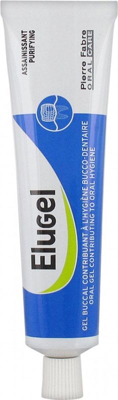 Elugel - Tandgel - 40 ml - Chloorhexidine - Tandplakvermindering