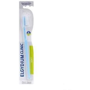 Elgydium - Clinic - Tandenborstel - Verschillende Graden van Zachtheid - Smalle Borstelkop