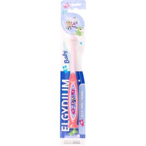 Elgydium Baby Tandenborstel voor Kinderen Yellow & Pink 1 st