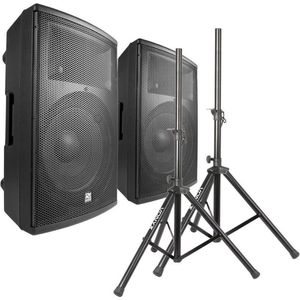 Power Dynamics PD412A - Professionele Geluidsinstallatie - 2800W - Actieve Speakers