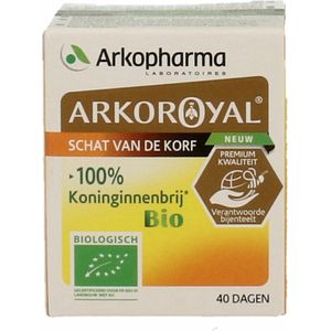 Arko Royal Royal jelly 100% koninginnebrij bio 40 gram