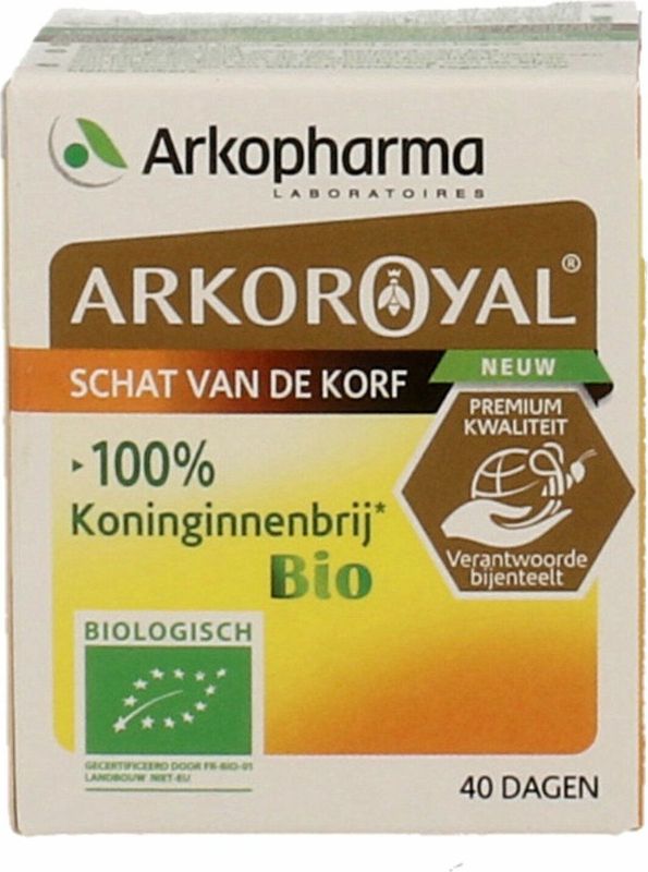 Arko Royal Royal jelly 100% koninginnebrij bio 40 gram