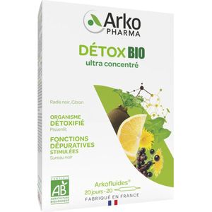 Arkopharma Arkofluides Détox Bio 20 Ampullen