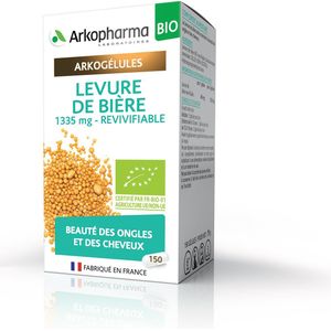 Arkopharma - Biergist Bio om de Schoonheid van de Nagels en het Haar te Behouden - 150 Capsules