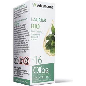 Arkopharma - Laurier 16 - Kruidenpreparaat - Bio - 100% Zuivere Essentiële Olie van Laurierblad