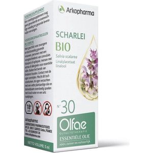 Olfacto - Scharlei - Kruidenpreparaat - Biologische Essentiële Olie - 30 ml