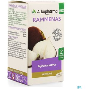 Voedingssupplement - Radis Noir - Biologisch - Capsulevorm