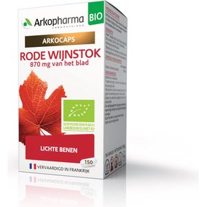 Arkocaps - BIO Rode Wijnstok - Voedingssupplement - 870 mg - Natuurlijk
