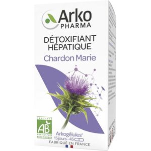 Arkopharma Arkogélules Chardon Marie Bio 45 Gélules