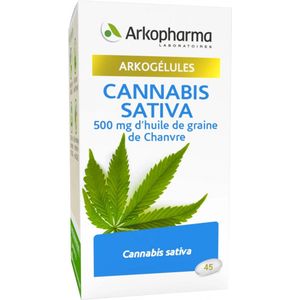 Arkopharma Arkogélules Cannabis Sativa 45 Capsules