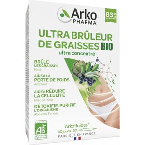 Arkopharma Arkofluides Ultra Brûleur de Graisses Bio 30 Ampullen