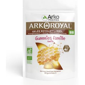 Arkoroyal - Gummies - Voedingssupplement - BIO - Zonder Gélatine - Voor Familie