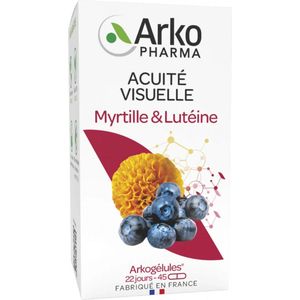 Arkopharma Arkogélules Myrtille & Lutéine 45 Gélules