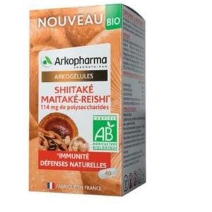 Arkocaps® - BIO Shiitaké Maitaké Reishi - Voedingssupplement - Natuurlijke Gezondheid