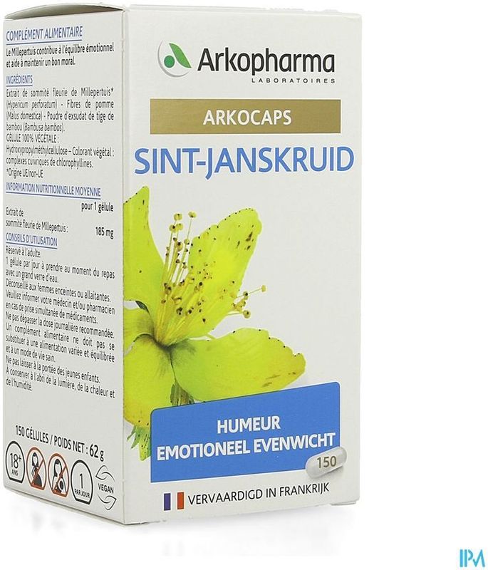 Arkocaps - Sint-Janskruid - Capsules - 150 Stuks