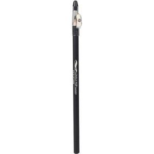 Lovely Pop Cosmetics - Extra lang oogpotlood en lippotlood met puntenslijper - Zwart / Eye & Lip Liner - Black-Noir - nummer 20001 - 1 stuks