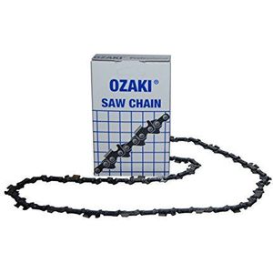 Greenstar 34573 ketting, Ozaki, vierkant, 0,050, 1,3 mm, 84 inch, zwart