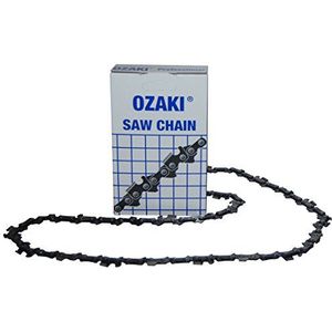 Greenstar 34907 ketting, Ozaki, vierkant, 0,050, 1,3 mm, 87 inch, zwart